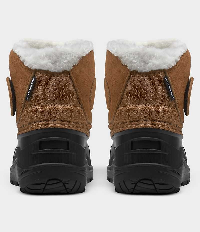 Boys' The North Face Alpenglow II Winter Boots Brown | CANADA YMFCRO