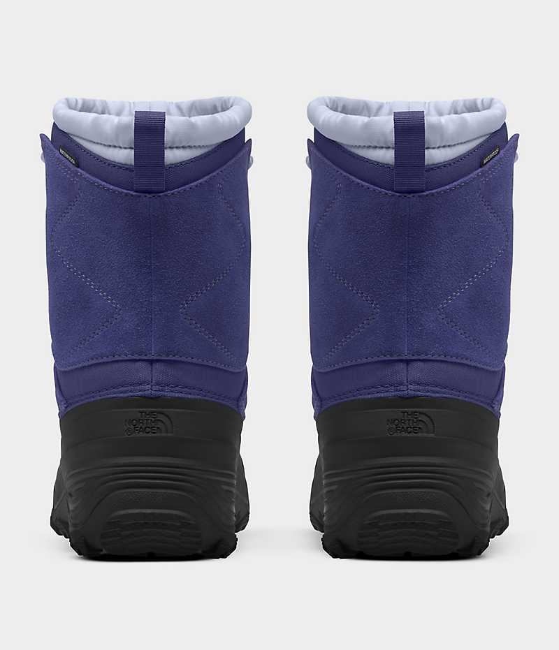 Boys' The North Face Alpenglow V Waterproof Winter Boots Blue / Black | CANADA JTZYCL