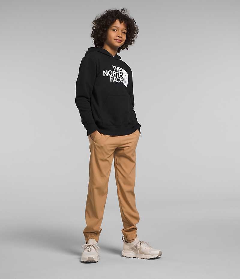 Boys' The North Face Camp Fleece Pullover Hoodie Black | TORONTO AGMHTI