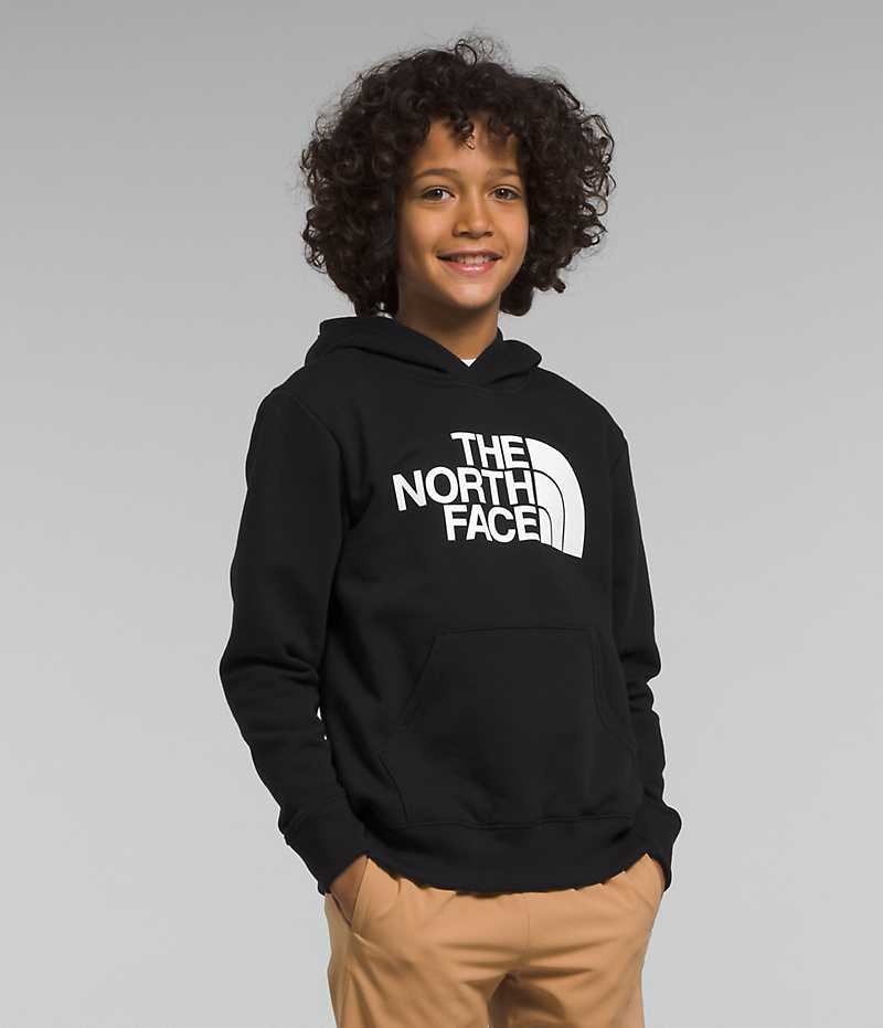 Boys\' The North Face Camp Fleece Pullover Hoodie Black | TORONTO AGMHTI