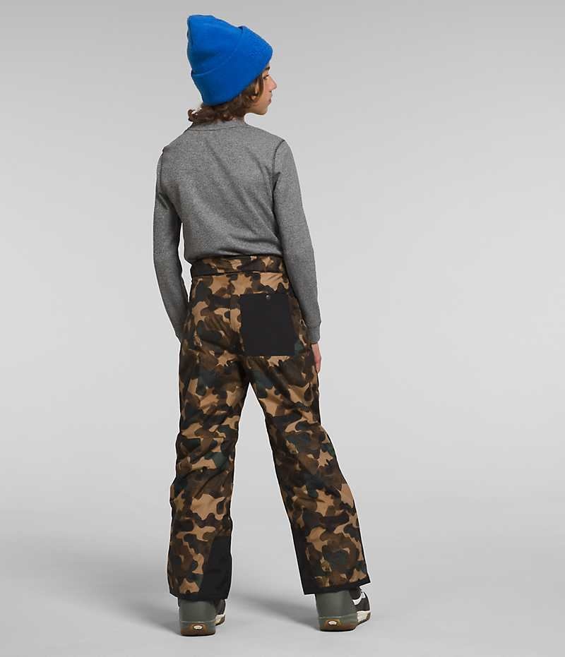 Boys' The North Face Freedom Insulated Pants Camo | TORONTO HJMPQA