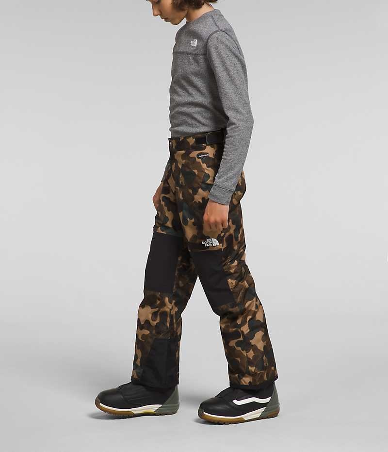 Boys' The North Face Freedom Insulated Pants Camo | TORONTO HJMPQA