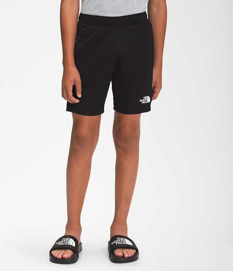 Boys\' The North Face Never Stop Knit Training Shorts Black | OTTAWA OLGBIE