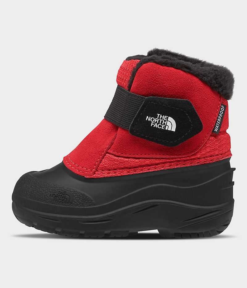 Girls\' The North Face Alpenglow II Winter Boots Red / Black | CANADA OFKHNZ