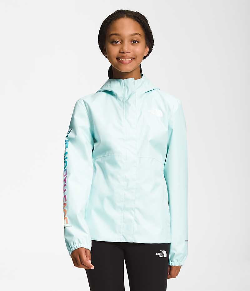 Girls\' The North Face Antora Rain Jacket Blue | TORONTO WHDOLZ