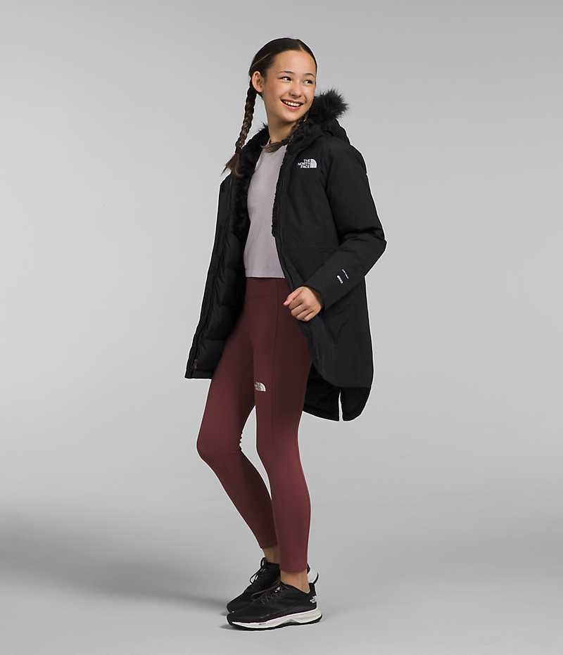 Girls' The North Face Arctic Parka Black | TORONTO HSUYID