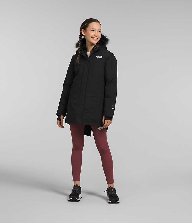 Girls\' The North Face Arctic Parka Black | TORONTO HSUYID