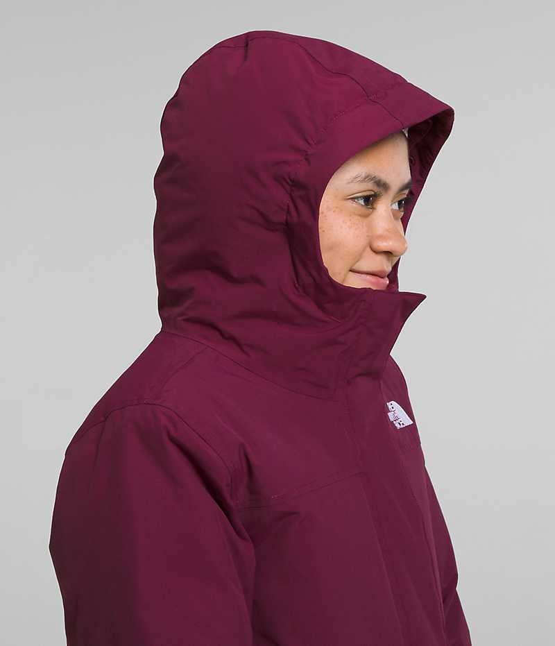 Girls' The North Face Arctic Parka Burgundy | OTTAWA JRGYBZ