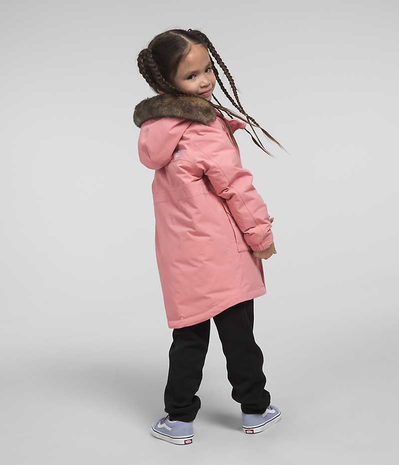 Girls' The North Face Arctic Parka Rose | CANADA BDPAJS