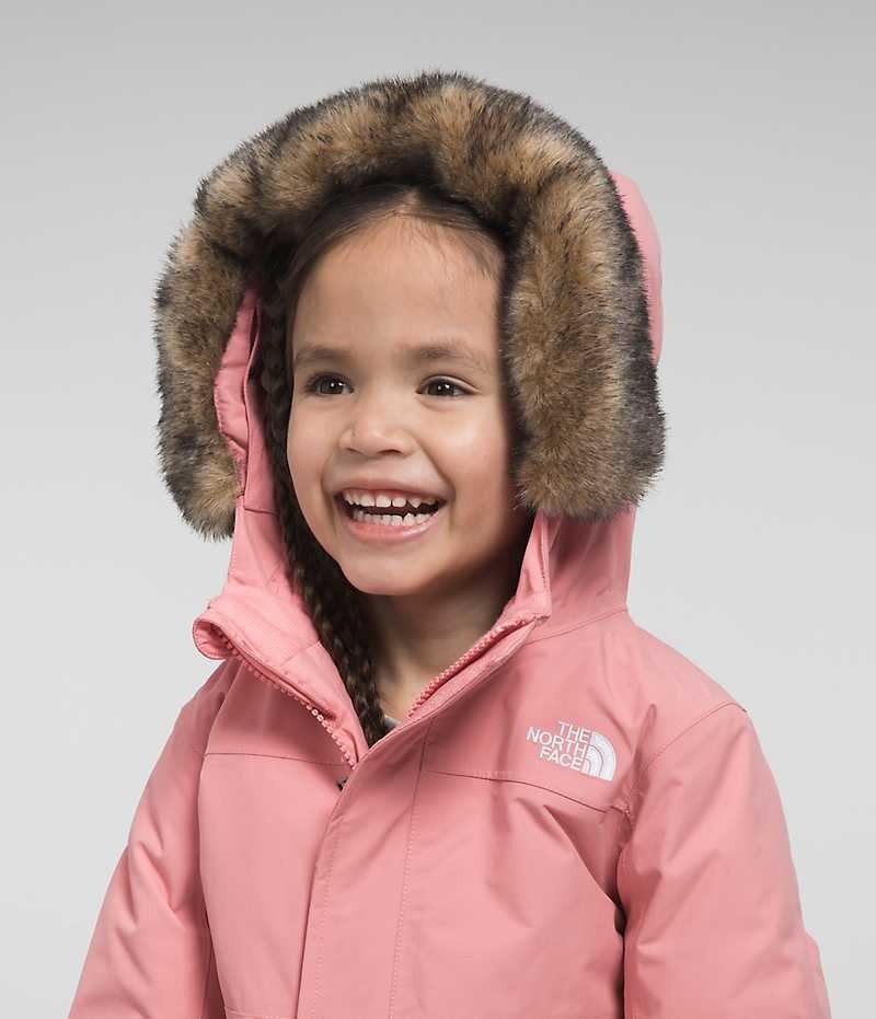 Girls' The North Face Arctic Parka Rose | CANADA BDPAJS