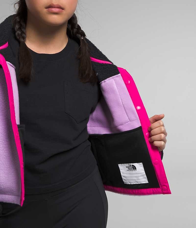 Girls' The North Face Fleece Mashup Fleece Jacket Multicolor | OTTAWA DUAZLK