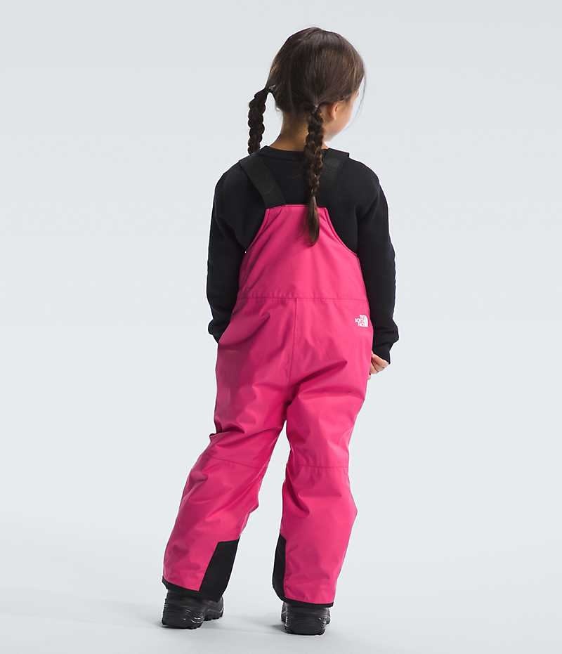 Girls' The North Face Freedom Insulated Bib Pants Pink | TORONTO TEAWBU