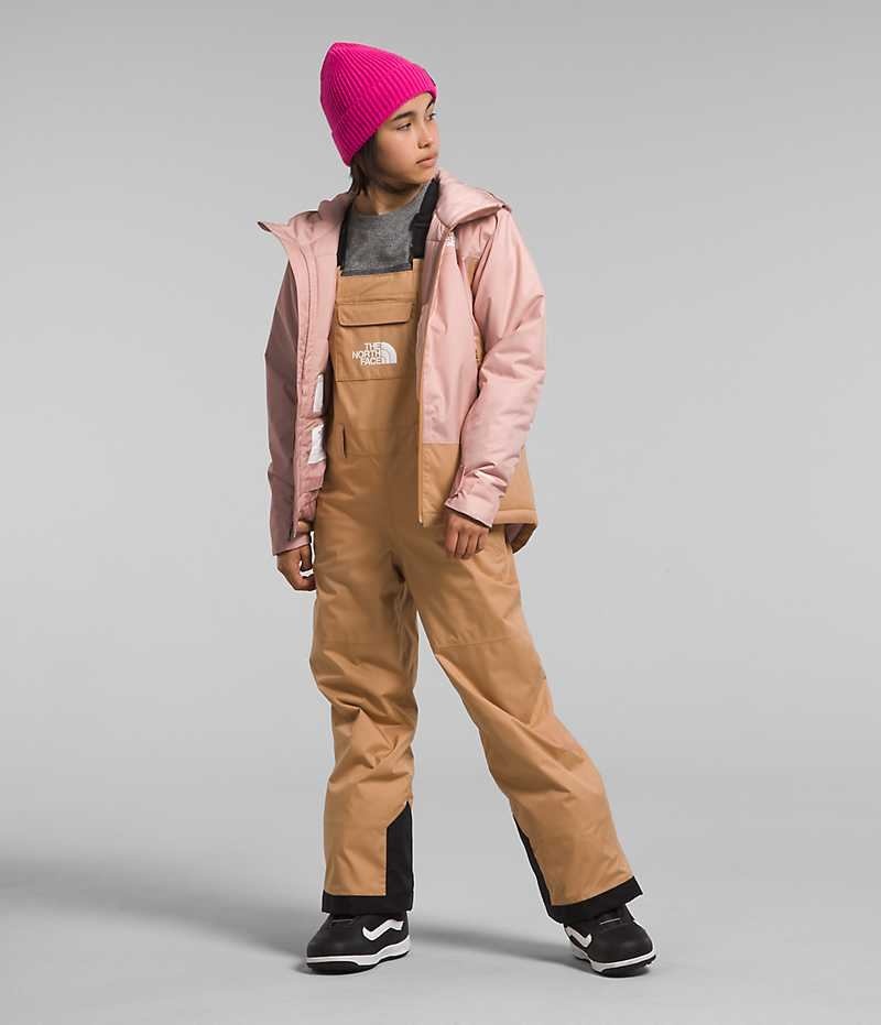 Girls' The North Face Freedom Insulated Jacket Pink | CANADA GFZKOD