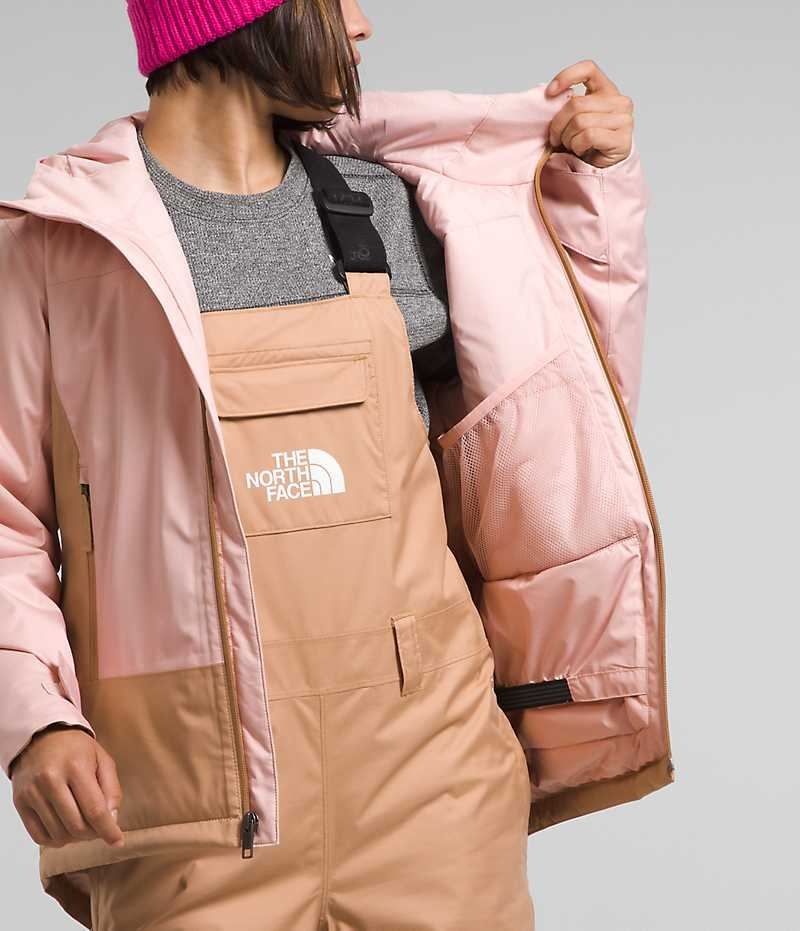 Girls' The North Face Freedom Insulated Jacket Pink | CANADA GFZKOD