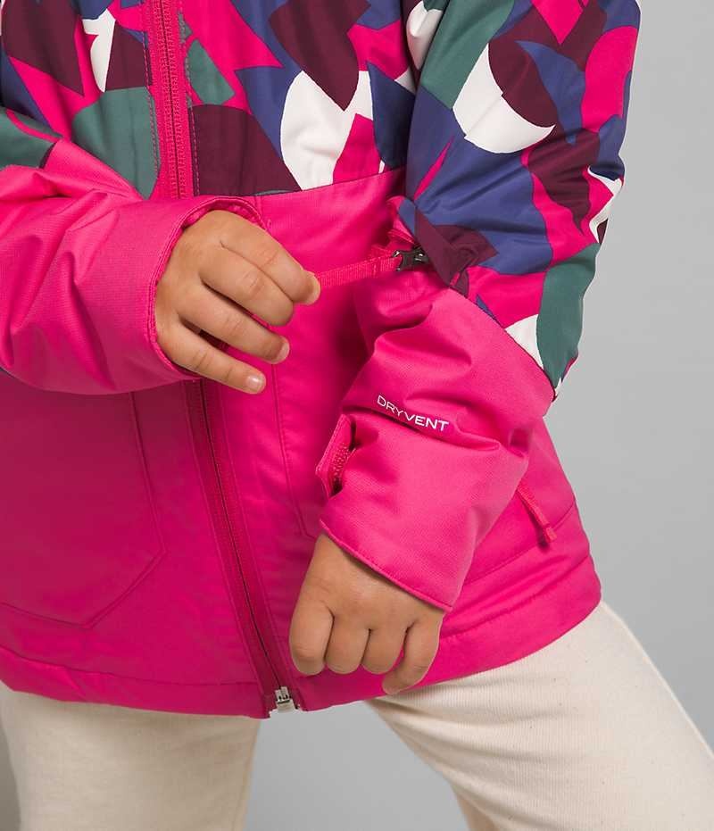 Girls' The North Face Freedom Insulated Jacket Pink | TORONTO XWQKZN