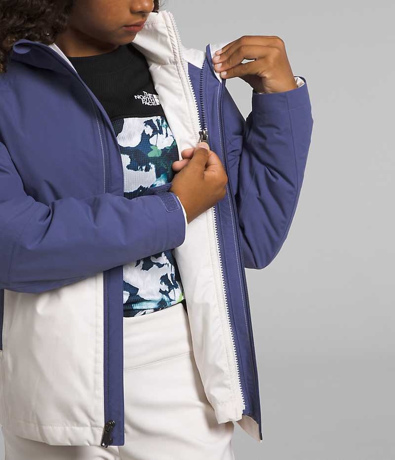 Girls' The North Face Freedom Triclimate® Softshell Jacket Blue | CANADA XGNFMK