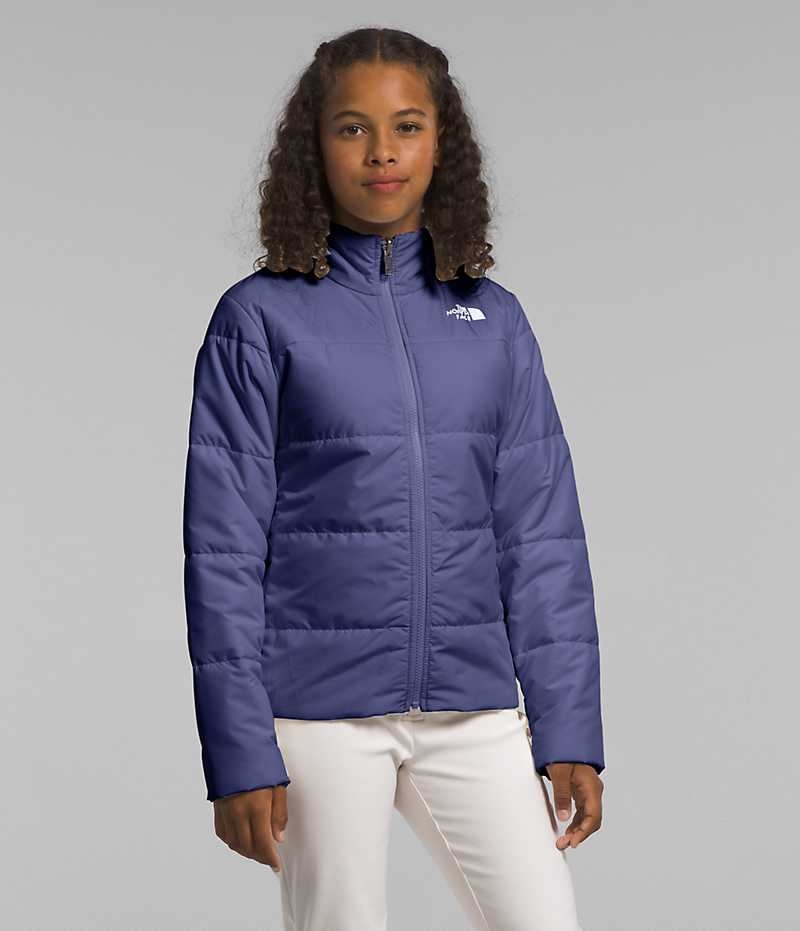 Girls' The North Face Freedom Triclimate® Softshell Jacket Blue | CANADA XGNFMK