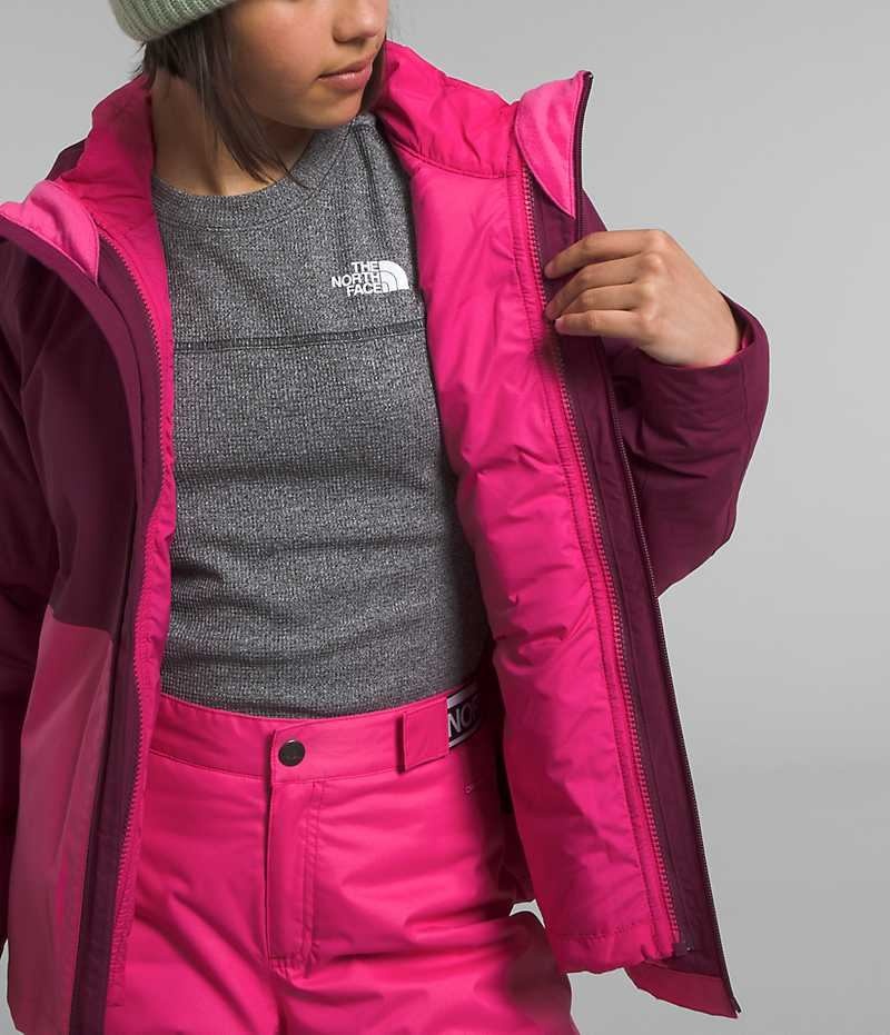 Girls' The North Face Freedom Triclimate® Softshell Jacket Pink | TORONTO OCLHAD