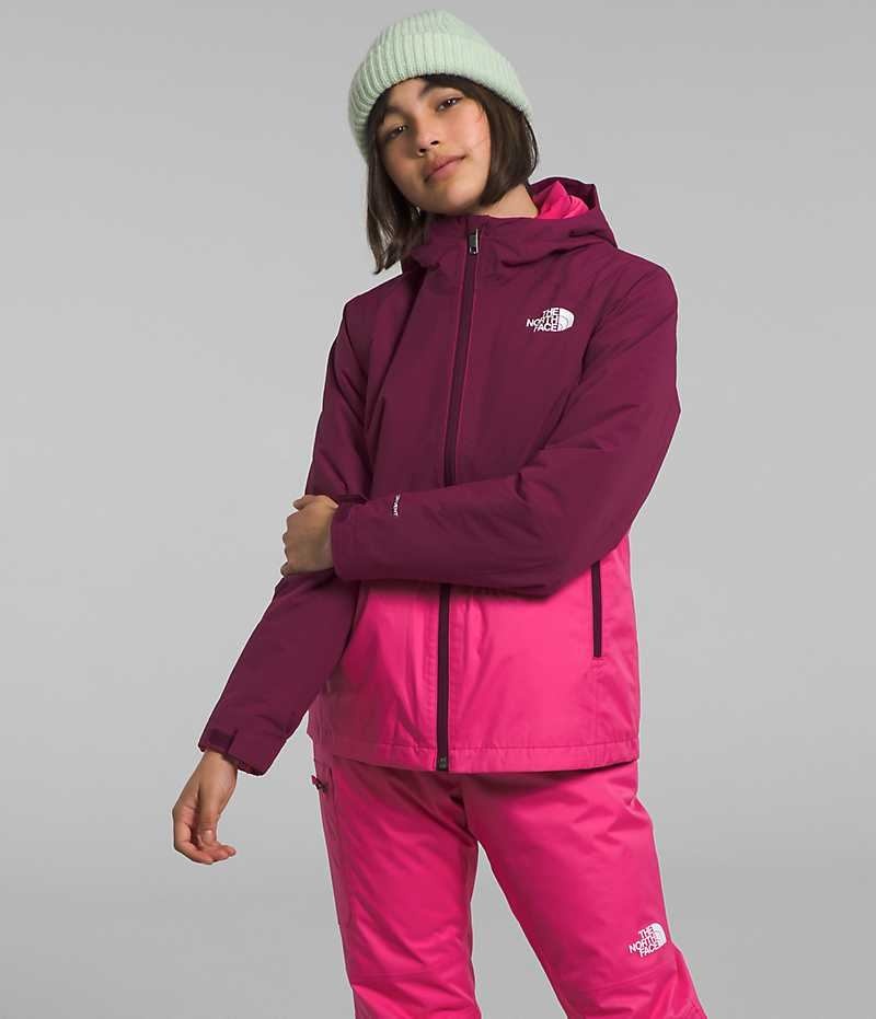 Girls\' The North Face Freedom Triclimate® Softshell Jacket Pink | TORONTO OCLHAD