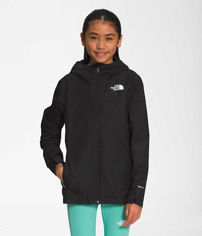 Girls\' The North Face Genessee Mix and Match Shell Softshell Jacket Black | CANADA QIKLOE