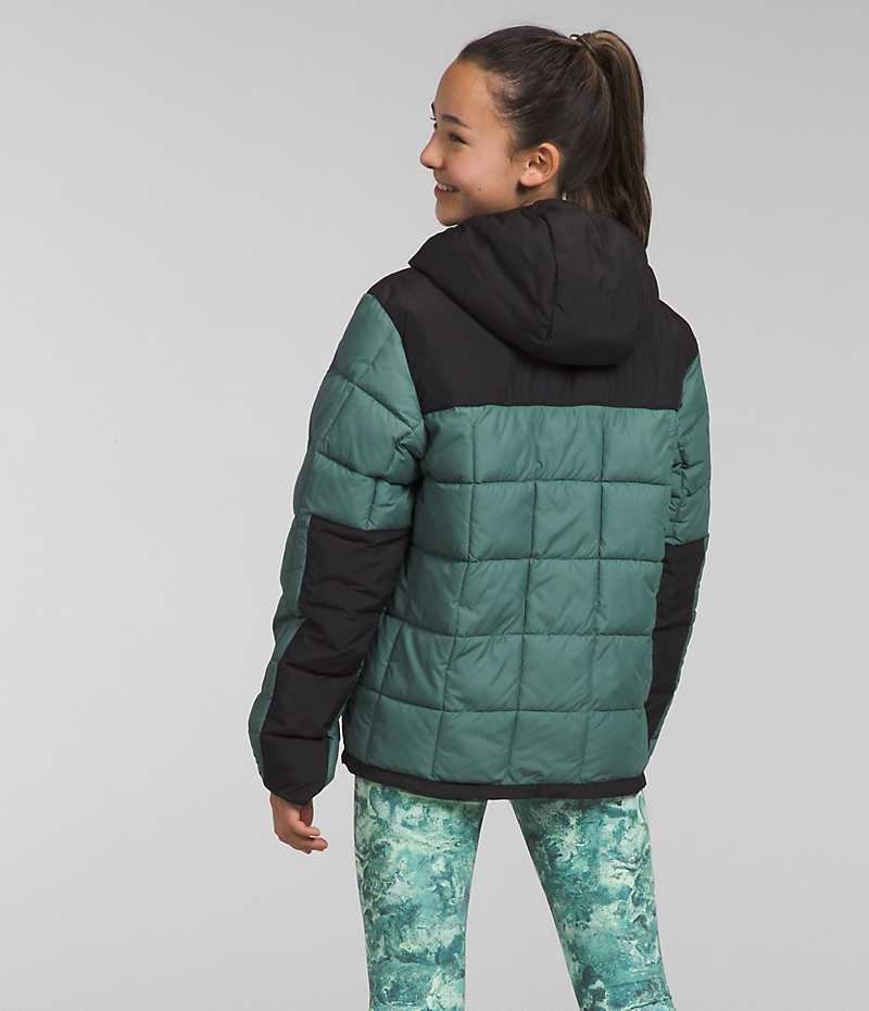 Girls' The North Face Lhotse Down Jacket Green | OTTAWA JGKRYU