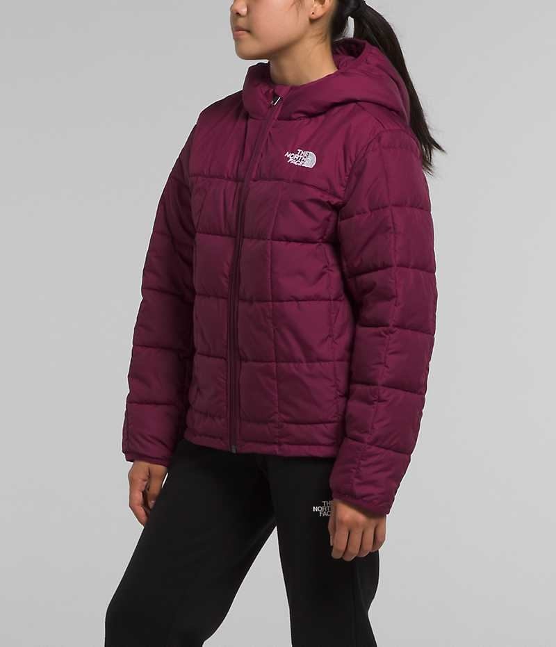 Girls' The North Face Lhotse Down Jacket Burgundy | TORONTO CEQTXH