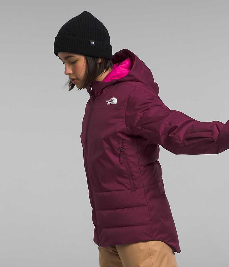 Girls' The North Face Pallie Down Jacket Burgundy | TORONTO QFNHYW