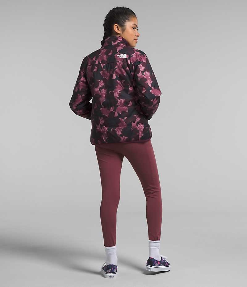 Girls' The North Face Reversible Mossbud Fleece Jacket Multicolor | CANADA LBQDKI