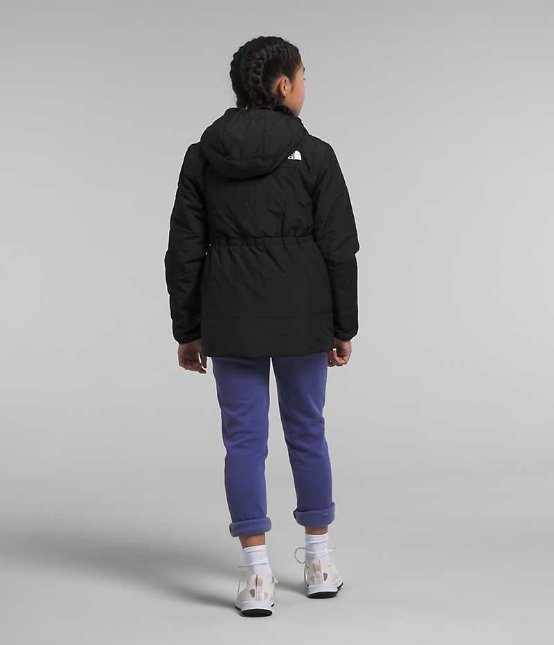 Girls' The North Face Reversible Mossbud Parka Black | CANADA PKDRVC