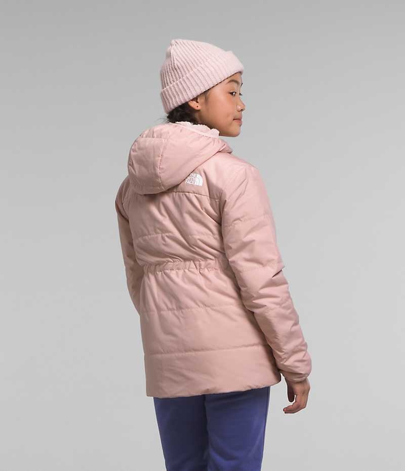 Girls' The North Face Reversible Mossbud Parka Pink | TORONTO ZIDFJT