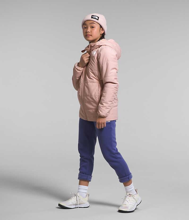 Girls' The North Face Reversible Mossbud Parka Pink | TORONTO ZIDFJT