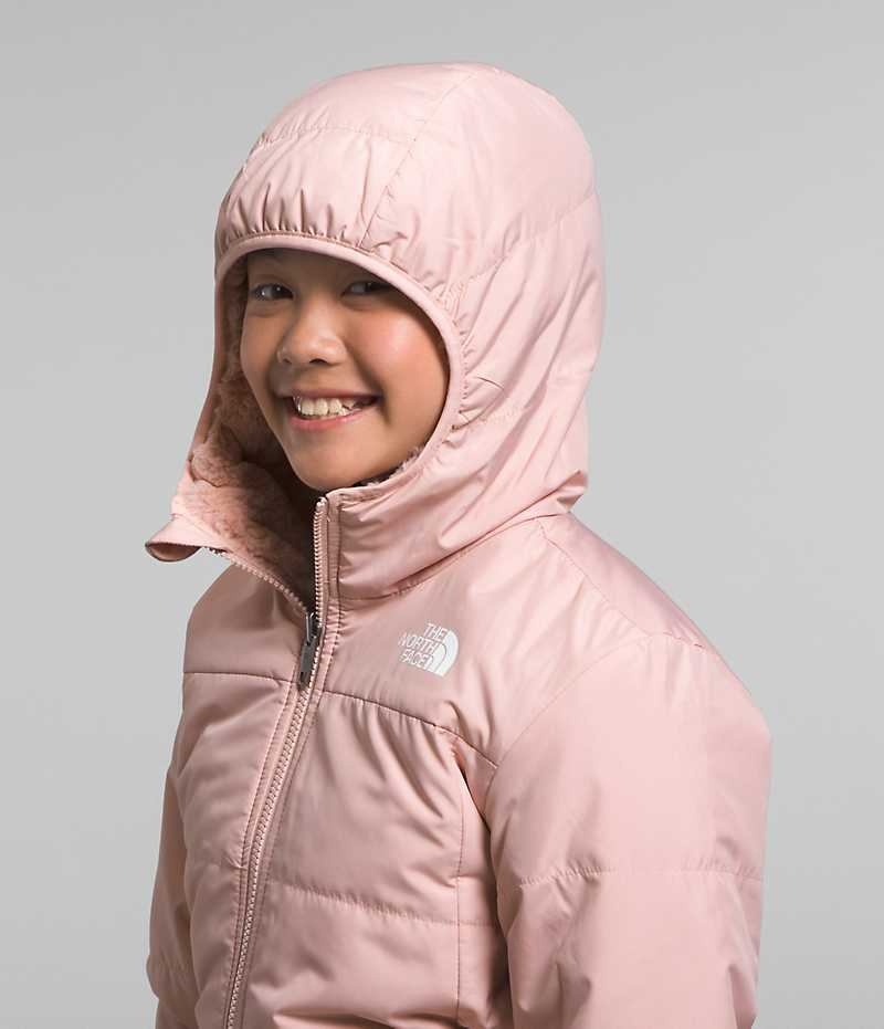 Girls' The North Face Reversible Mossbud Parka Pink | TORONTO ZIDFJT