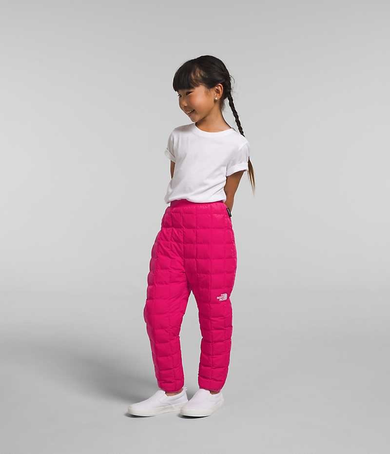 Girls' The North Face Reversible ThermoBall™ Pants Pink | OTTAWA VDRITN