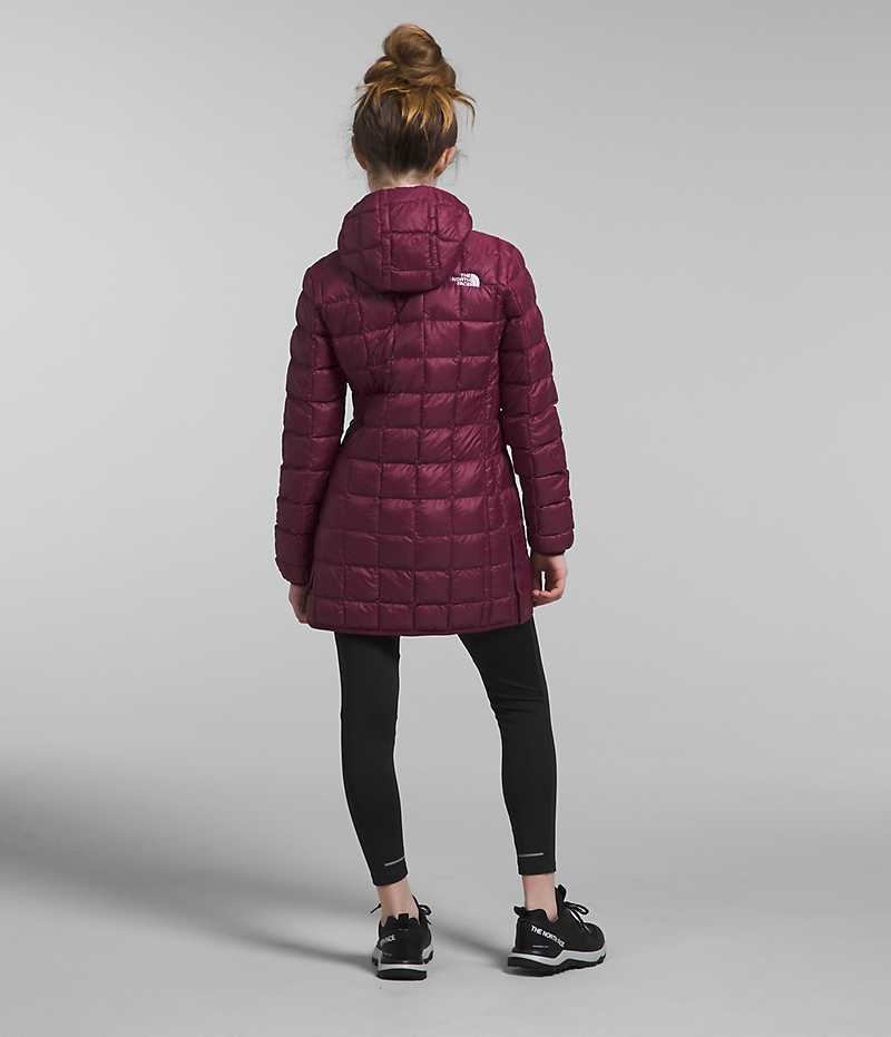 Girls' The North Face ThermoBall™ Parka Burgundy | CANADA IFJVXP