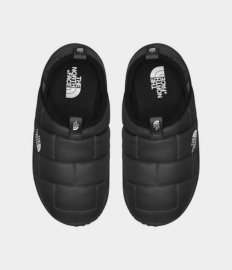 Girls' The North Face ThermoBall™ Traction II Mules Black | CANADA JFZXBV