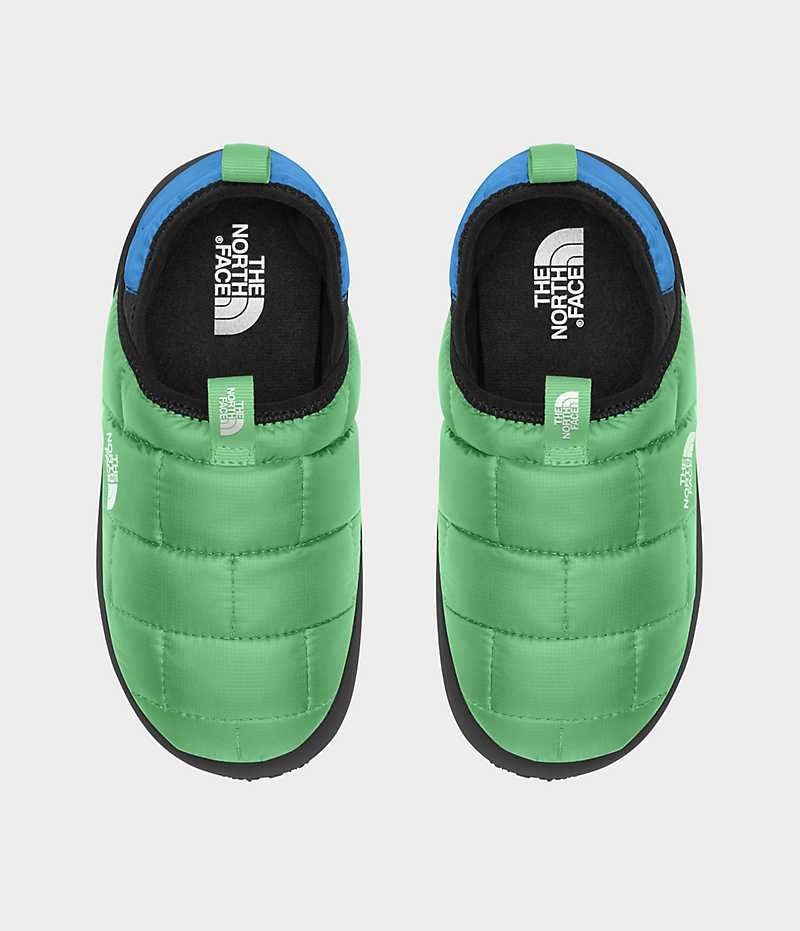 Girls' The North Face ThermoBall™ Traction II Mules Green / Blue | TORONTO CEUVWZ