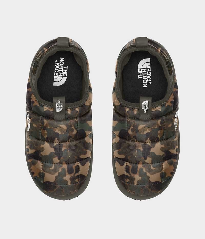 Girls' The North Face ThermoBall™ Traction II Mules Camo | CANADA FVCIEU