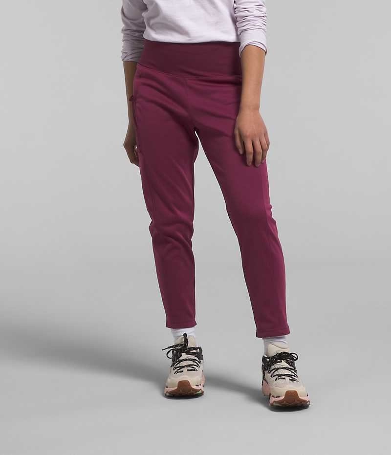 Girls\' The North Face Winter Warm Pants Burgundy | TORONTO YBDITA