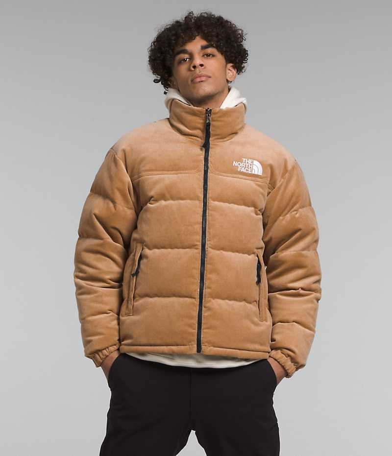 Men\'s The North Face ’92 Reversible Nuptse Down Jacket Khaki | CANADA CKPDZW