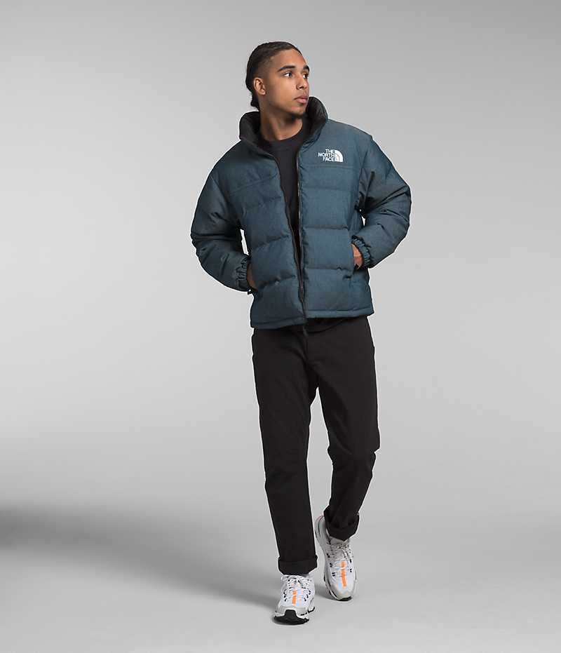 Men's The North Face ’92 Reversible Nuptse Down Jacket Blue | OTTAWA GWVMJP