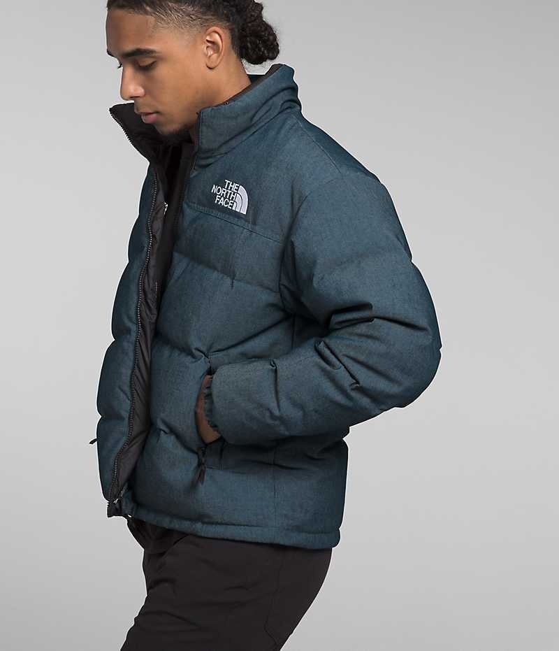 Men's The North Face ’92 Reversible Nuptse Down Jacket Blue | OTTAWA GWVMJP