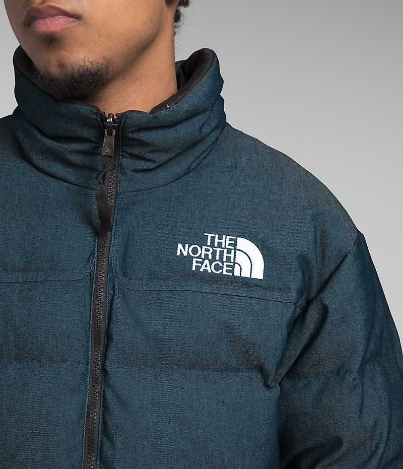 Men's The North Face ’92 Reversible Nuptse Down Jacket Blue | OTTAWA GWVMJP