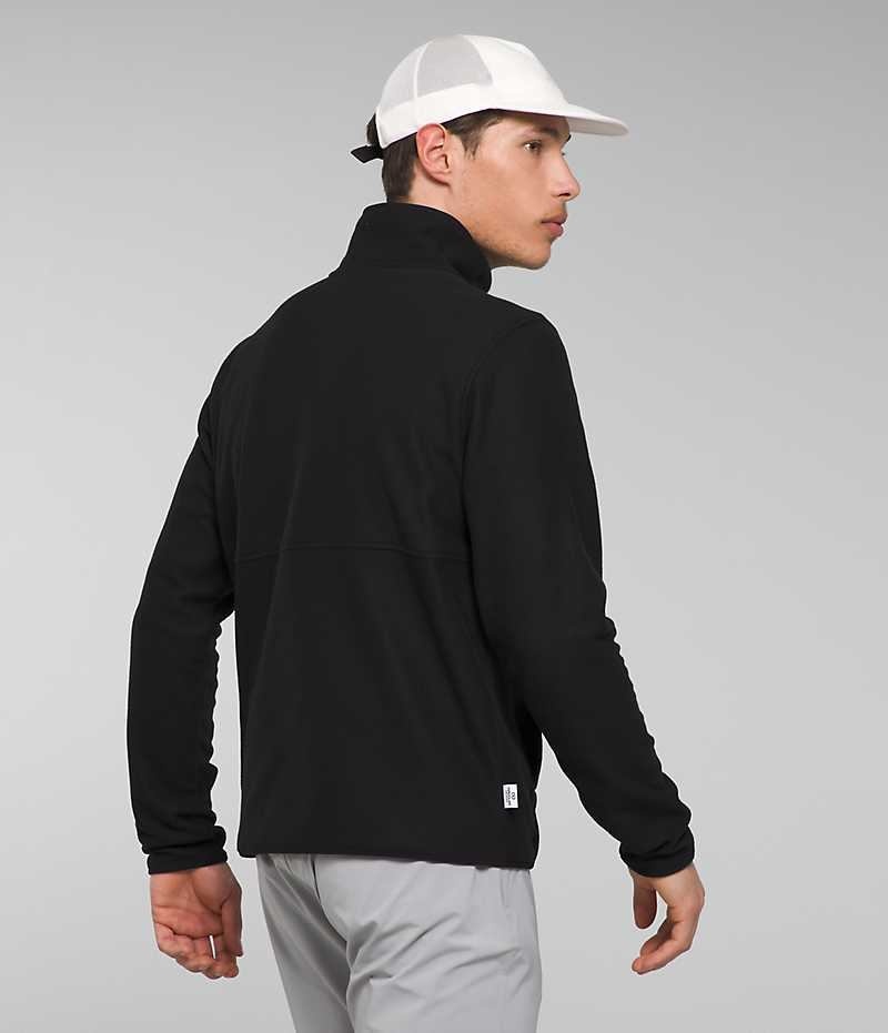 Men's The North Face Alpine Polartec® 100 Fleece Jacket Black | OTTAWA IYNFEO