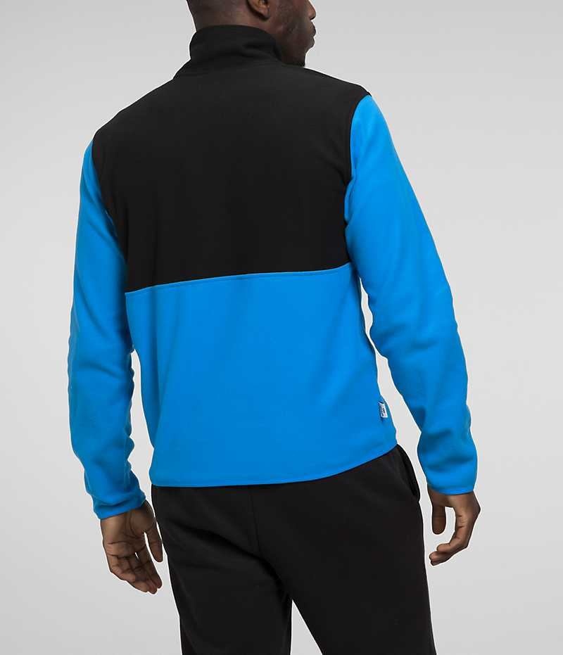 Men's The North Face Alpine Polartec® 100 ½-Zip Pullover Blue / Black | TORONTO XIEQML