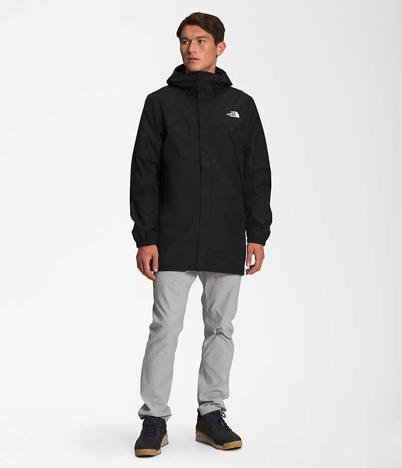 Men\'s The North Face Antora Parka Black | TORONTO NLMJGT