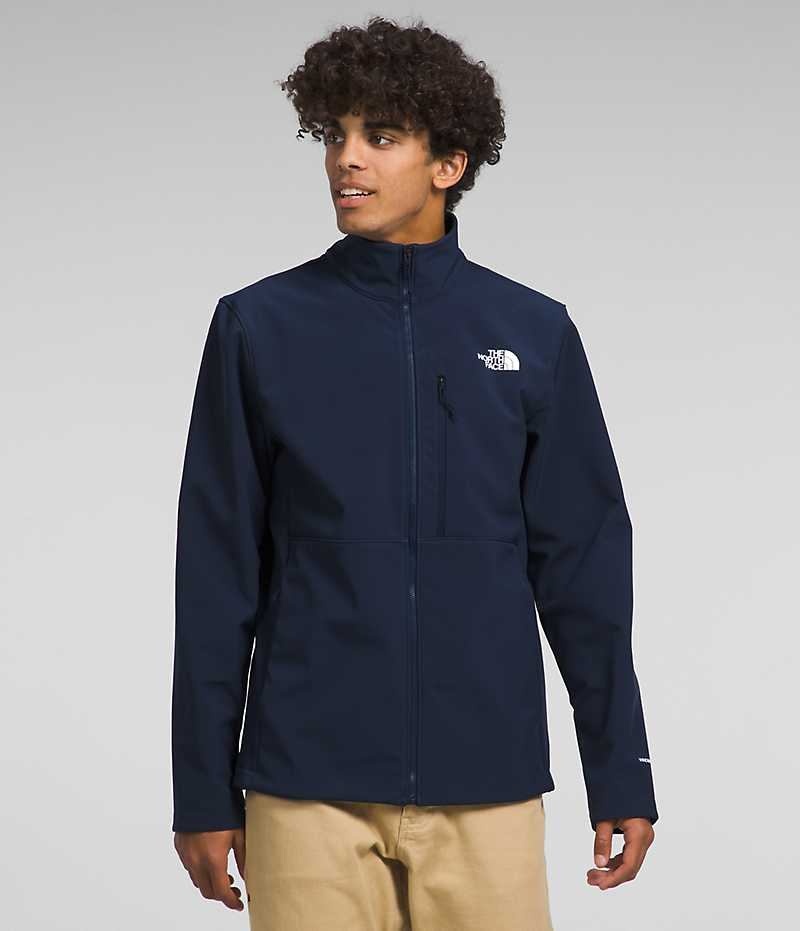 Men\'s The North Face Apex Bionic 3 Softshell Jacket Navy | TORONTO ABEUTV