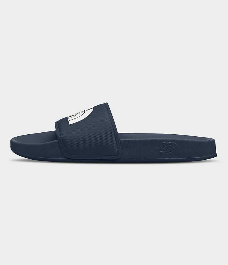 Men\'s The North Face Base Camp III Slides Navy | TORONTO OLCBPX