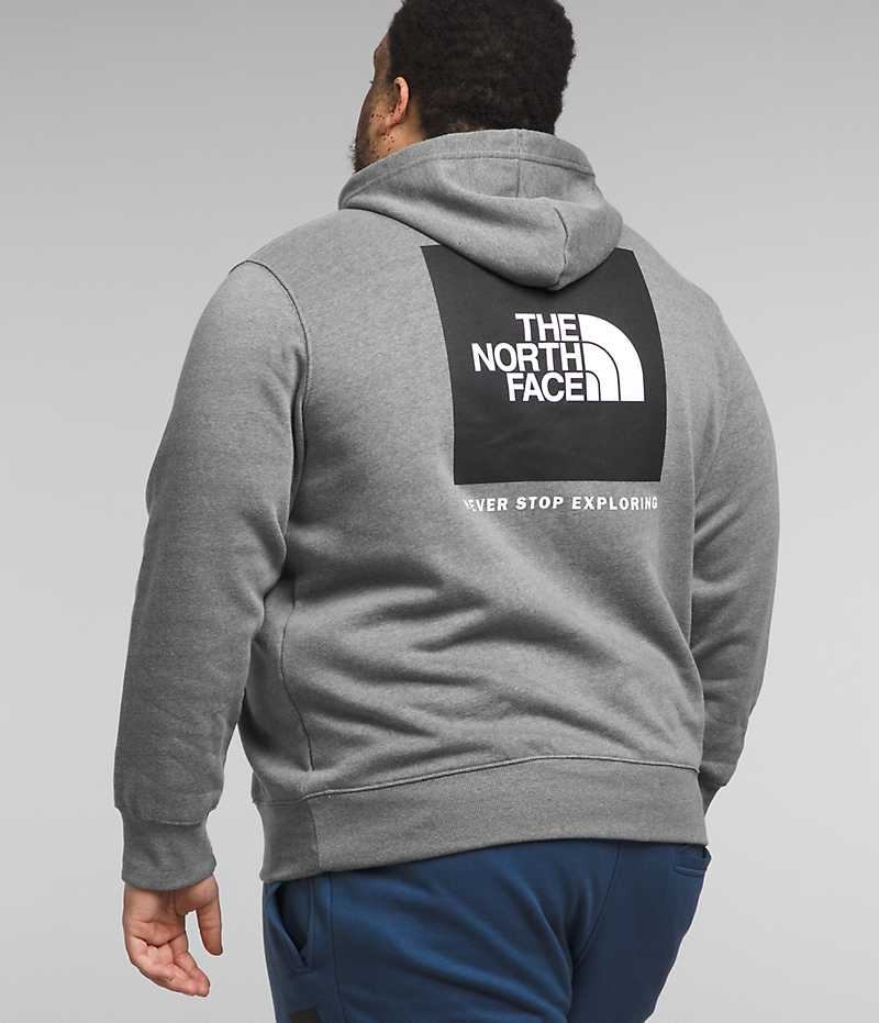 Men\'s The North Face Big Box NSE Pullover Hoodie Grey | TORONTO IHOMXV