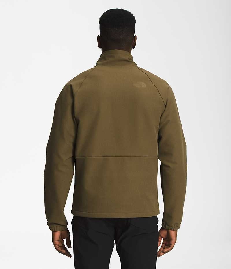 Men's The North Face Camden Softshell Jacket Olive | CANADA AGMPVL