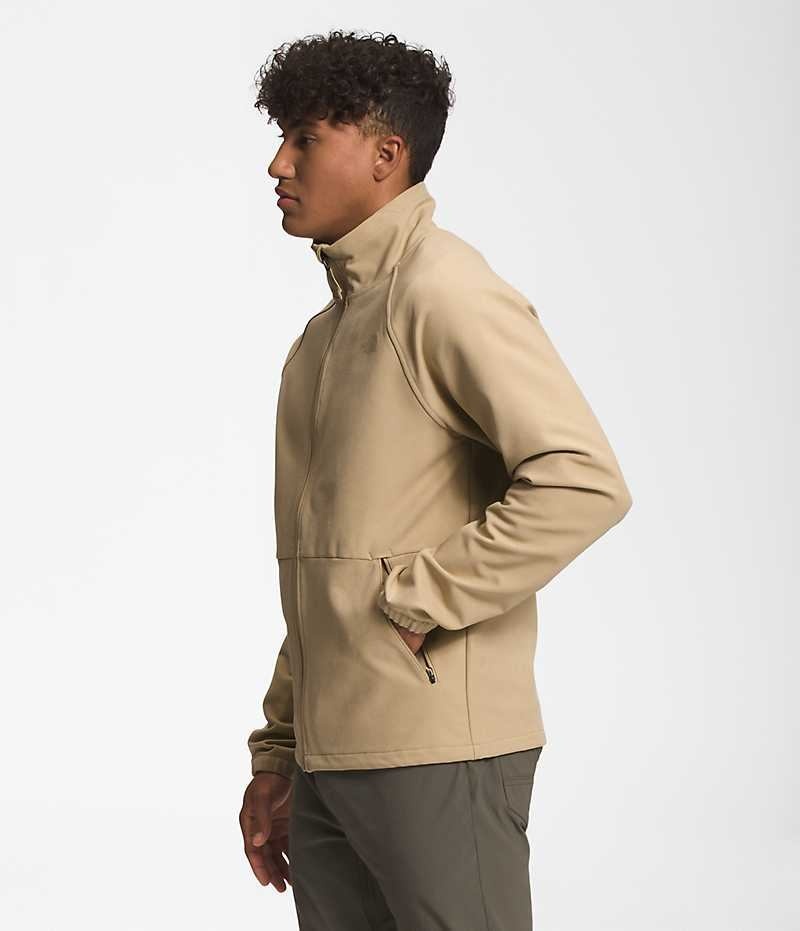 Men's The North Face Camden Softshell Jacket Beige | CANADA RLBFAJ